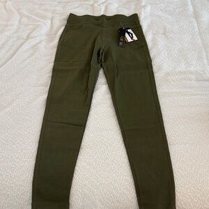 Olive Green Skinny Pants